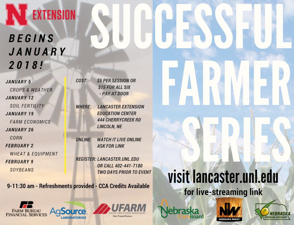 Successful Farmer Series in Jan Feb 2018