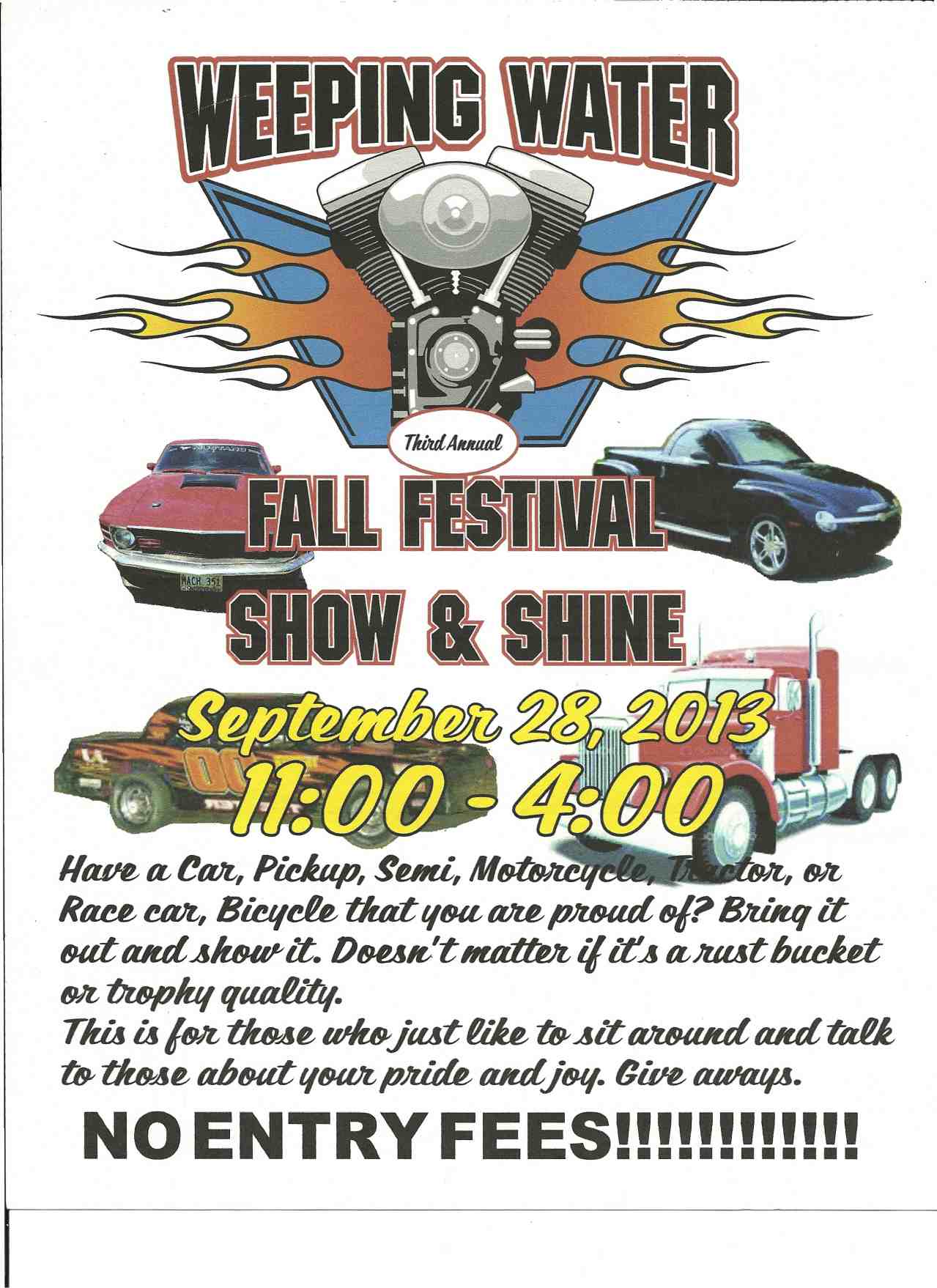 2013 Fall Festival Car Show