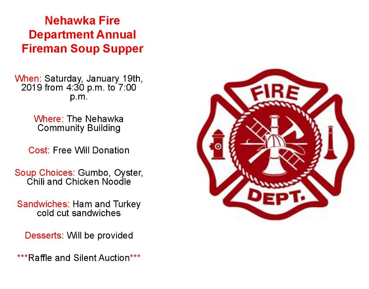 Nehawka Soup Supper Flier