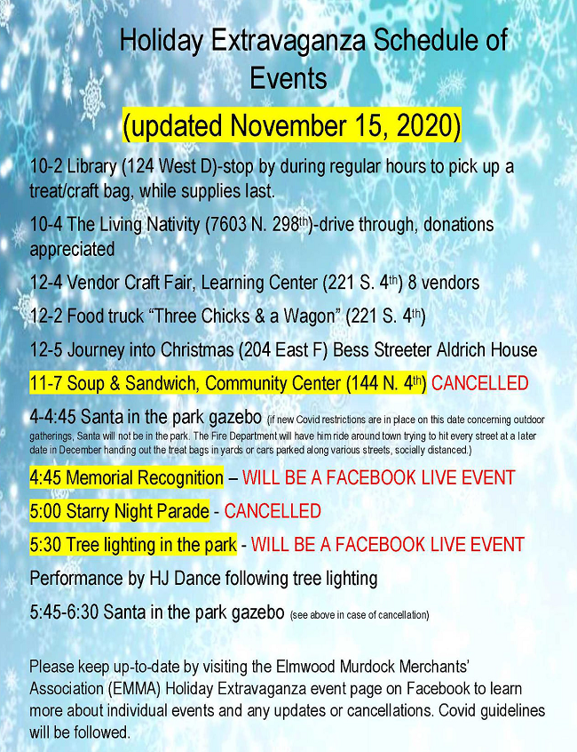 Holiday extravaganza 2020 ED