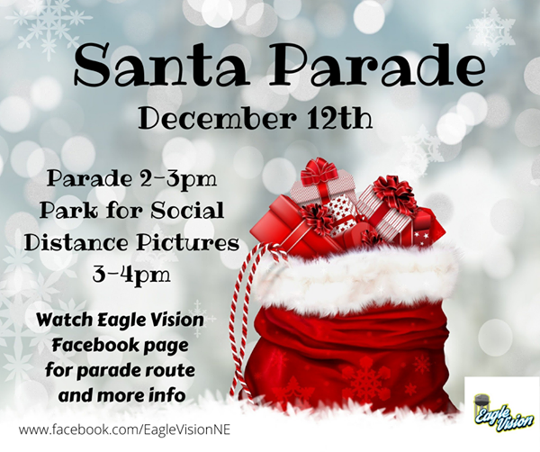 santa parade route