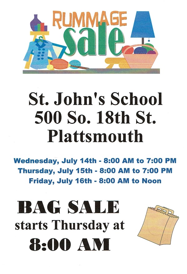 Rummage Sale Flyer
