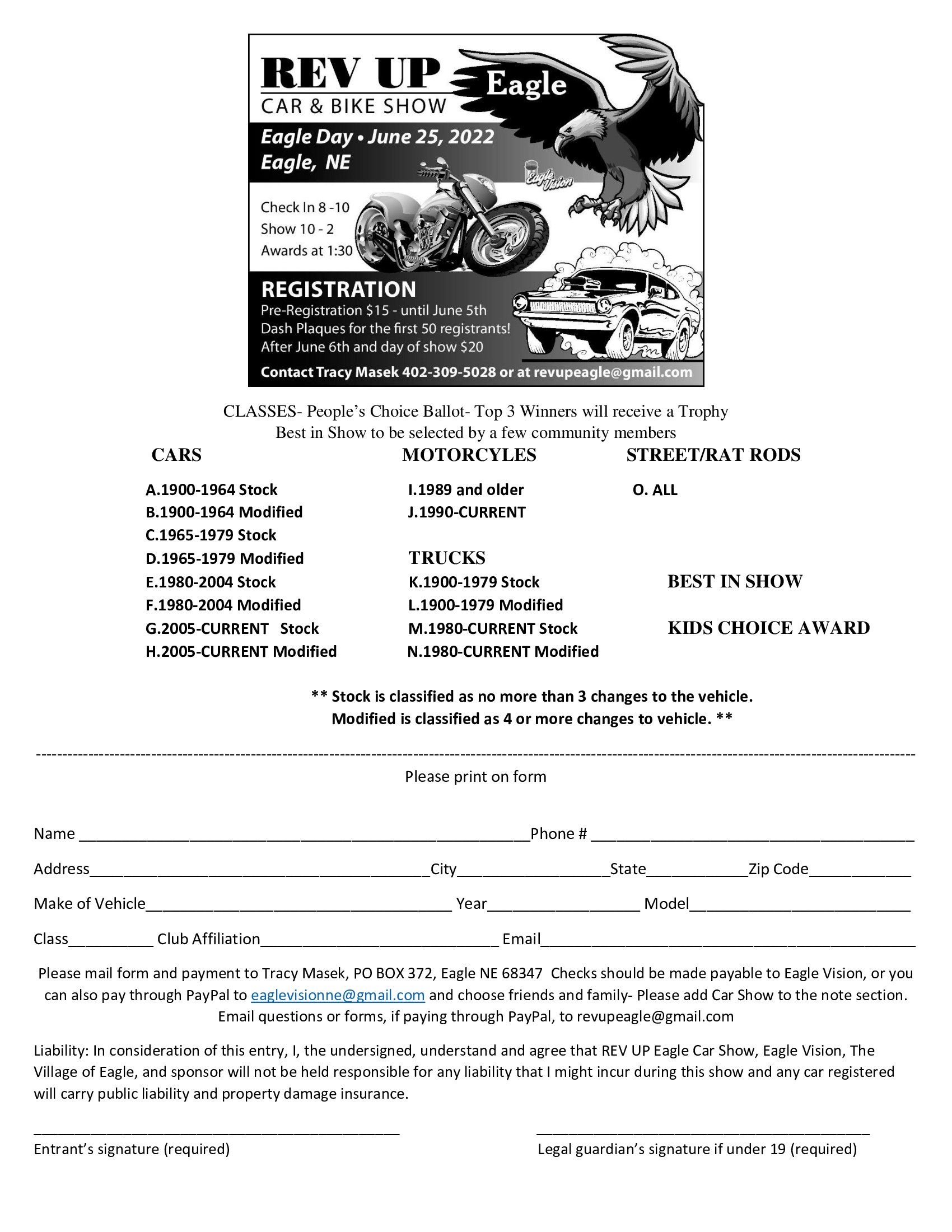 CAR SHOW REGISTER 2022 pic