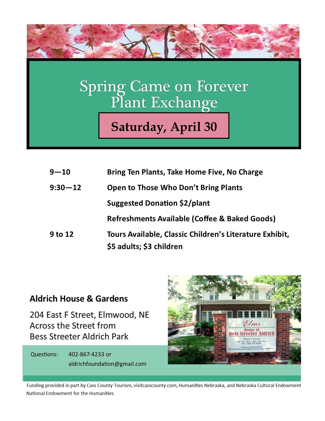 Spring Plant Sale 04302022