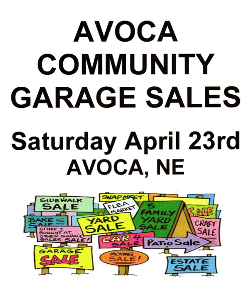 avoca garage sales 2022