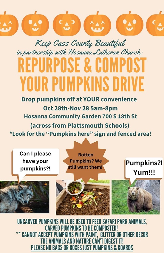 KCCB pumpkins recycling