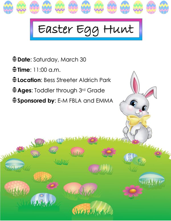 Easter Egg Hunt elm