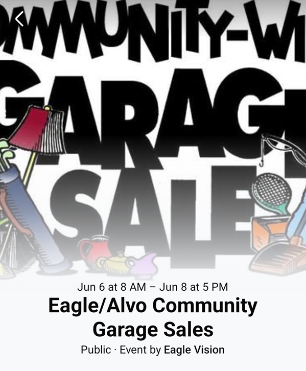 Eagle Alvo garage sales