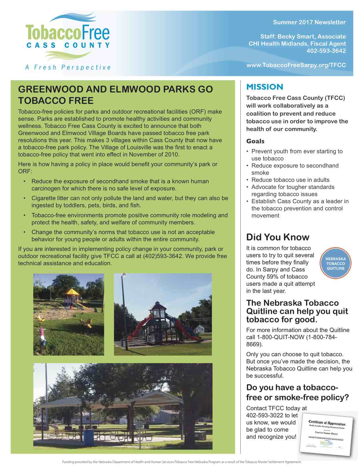 123826 TFCC Newsletter Summer 2017 0617