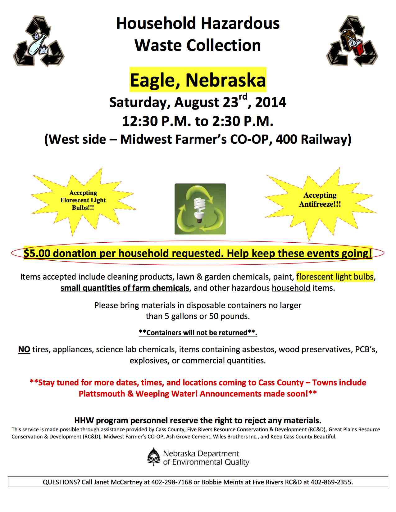 2014-Eagle Haz Waste