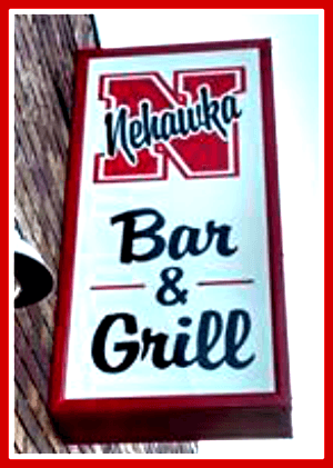2016 12 07 NEHAWKA BAR and GRILL sign