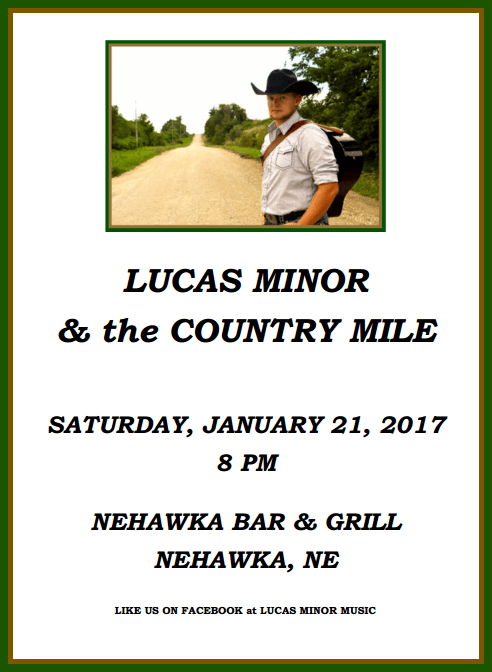 2017 01 11 LUCAS the Country Mile