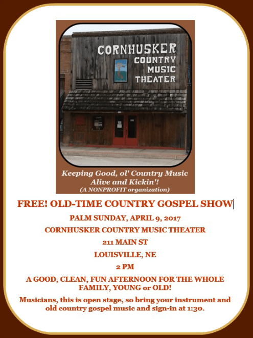 2017 04 05 CCMT gospel show