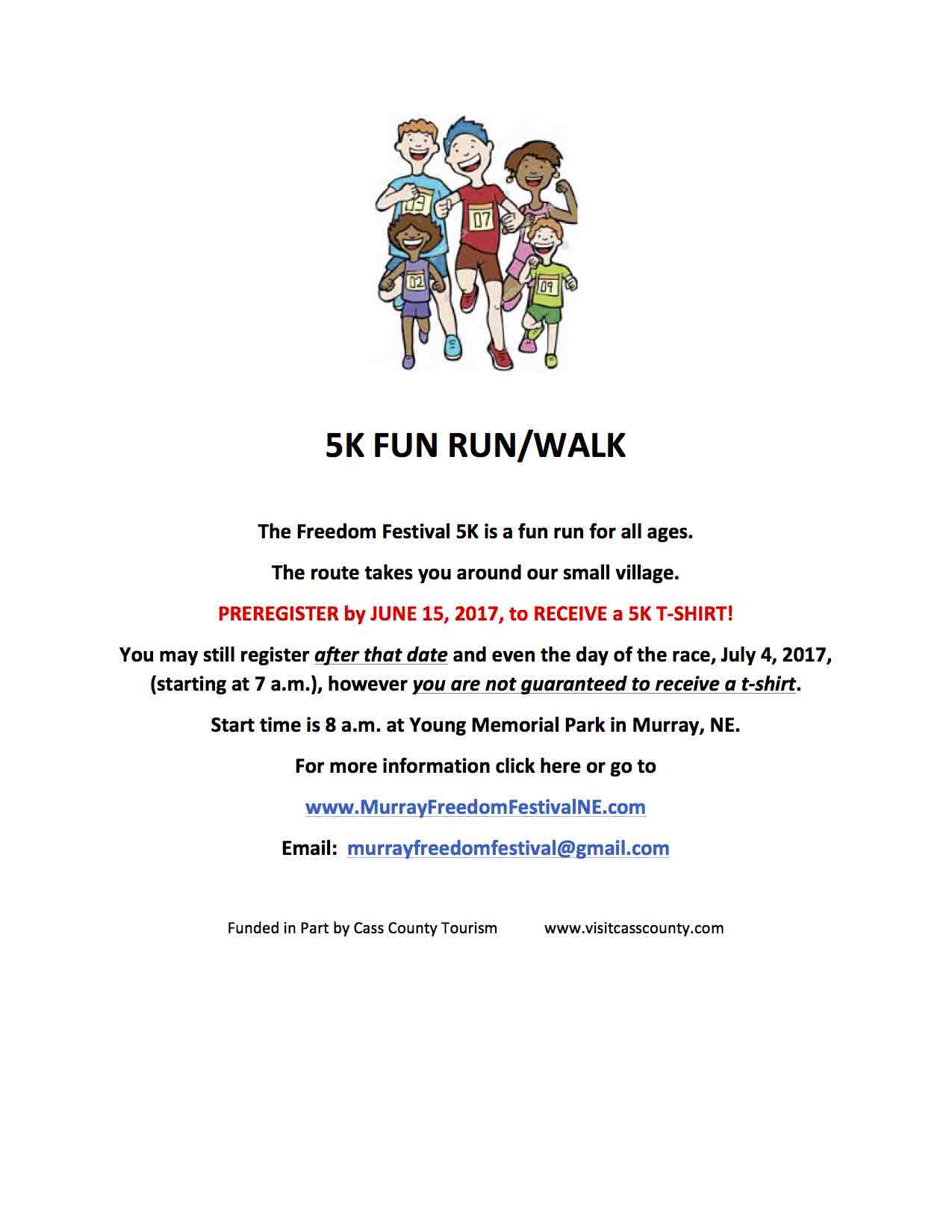2017 5K FUN RUN FLIER