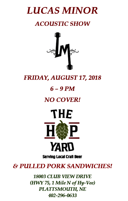 2018 08 15 L MINOR HOP YARD PLT
