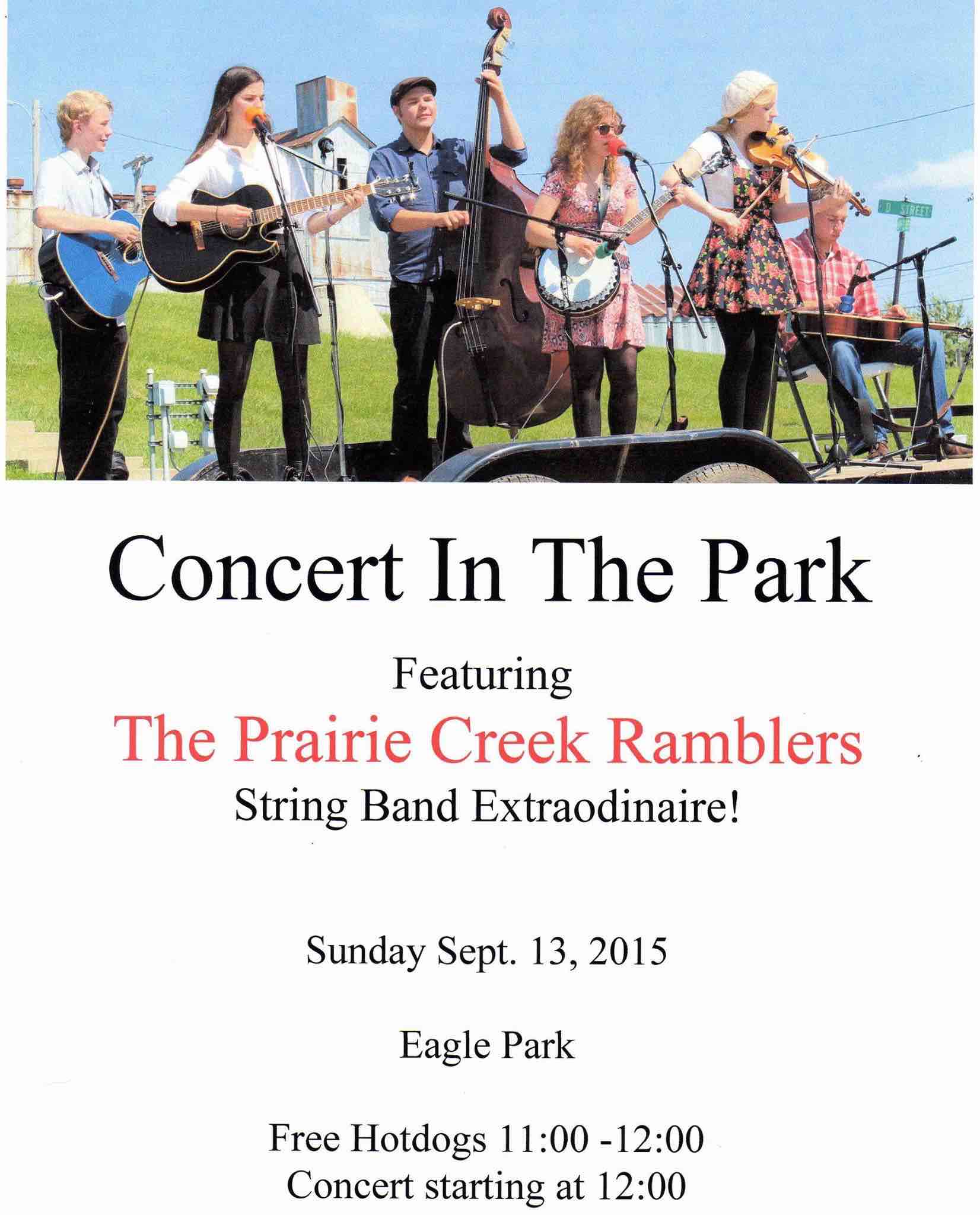 Concert in the Park 2015
