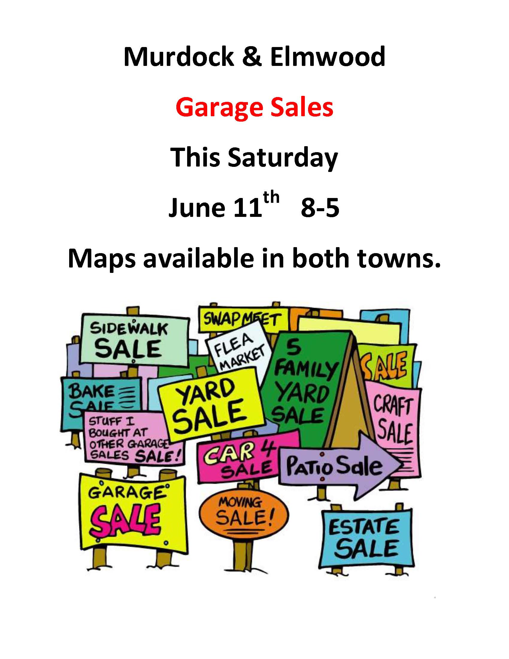 E M Garage Sales 2016