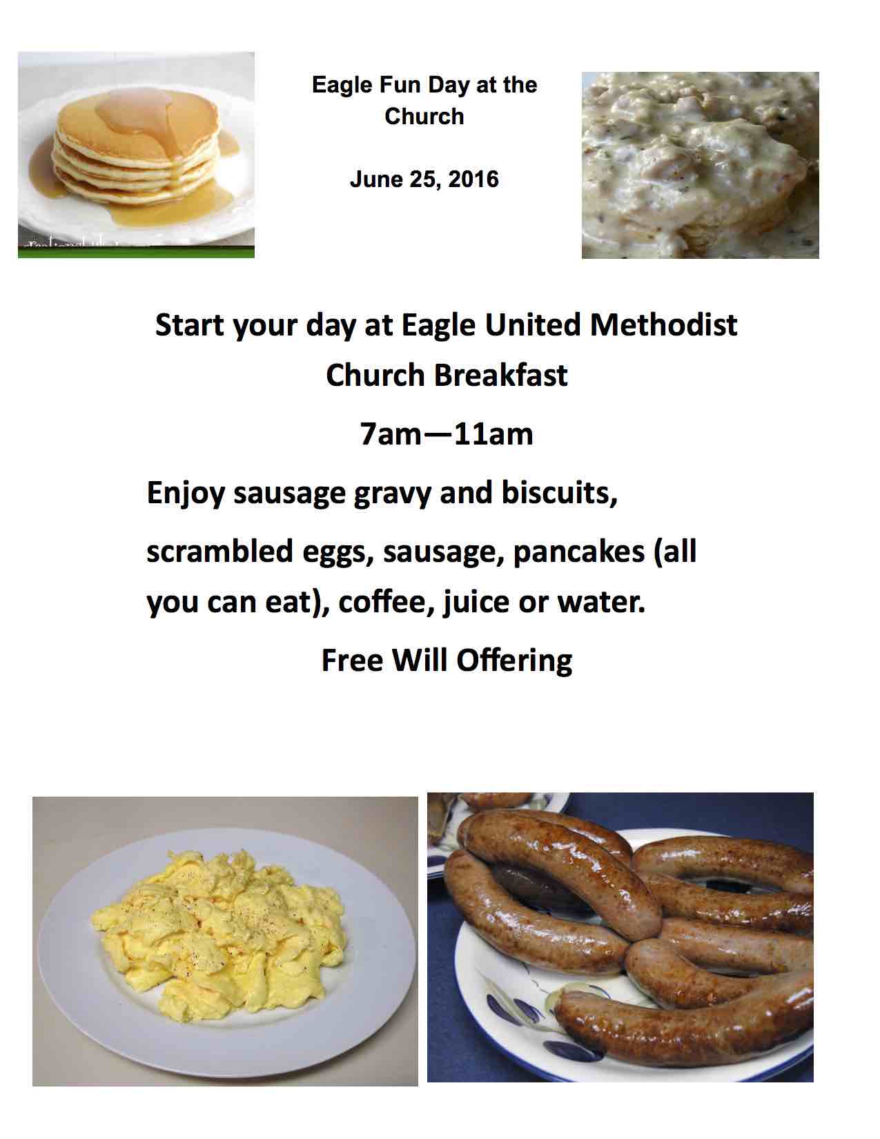Eagle Days Breakfast 2016