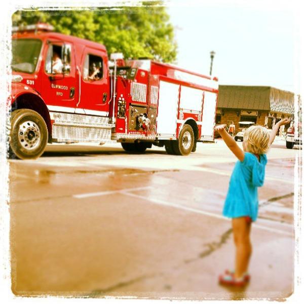 Eagle Days Fire Truck