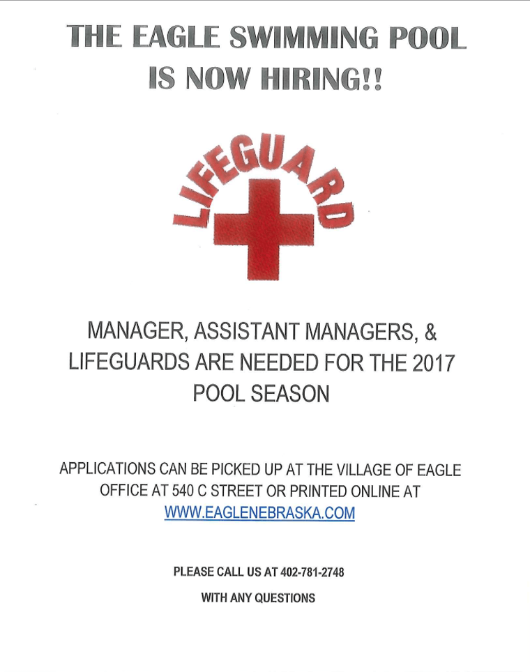Eagle Pool Hiring