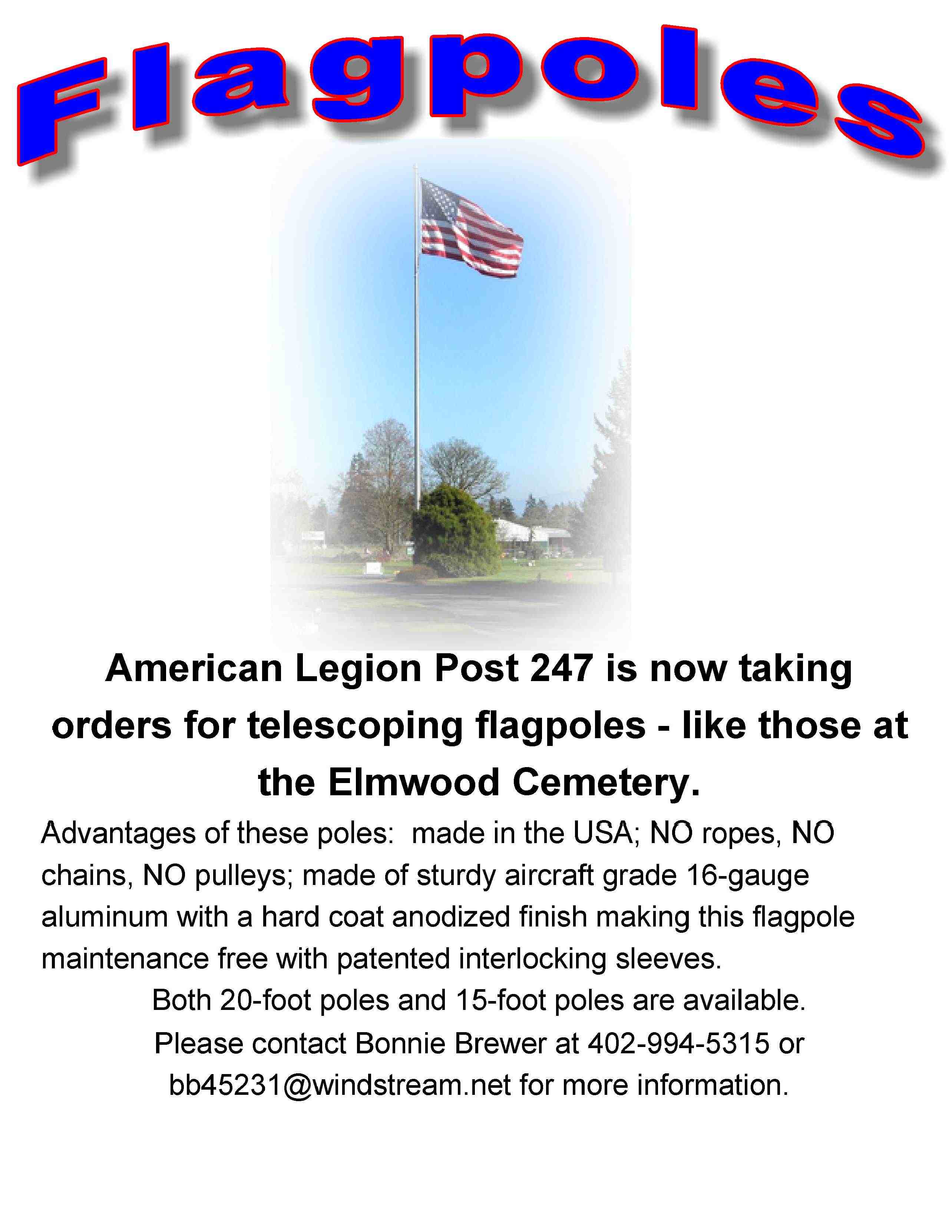 Flagpoles for sale