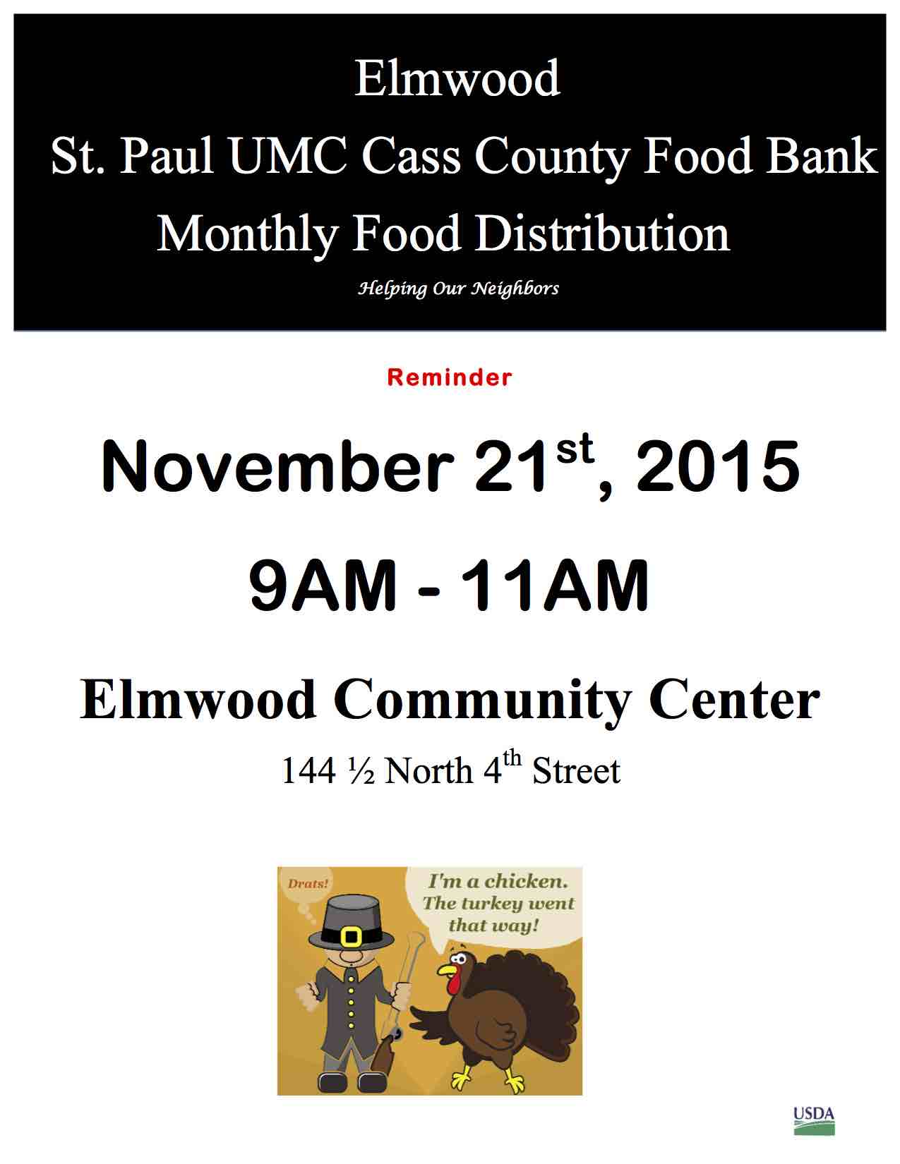 Food Bank November