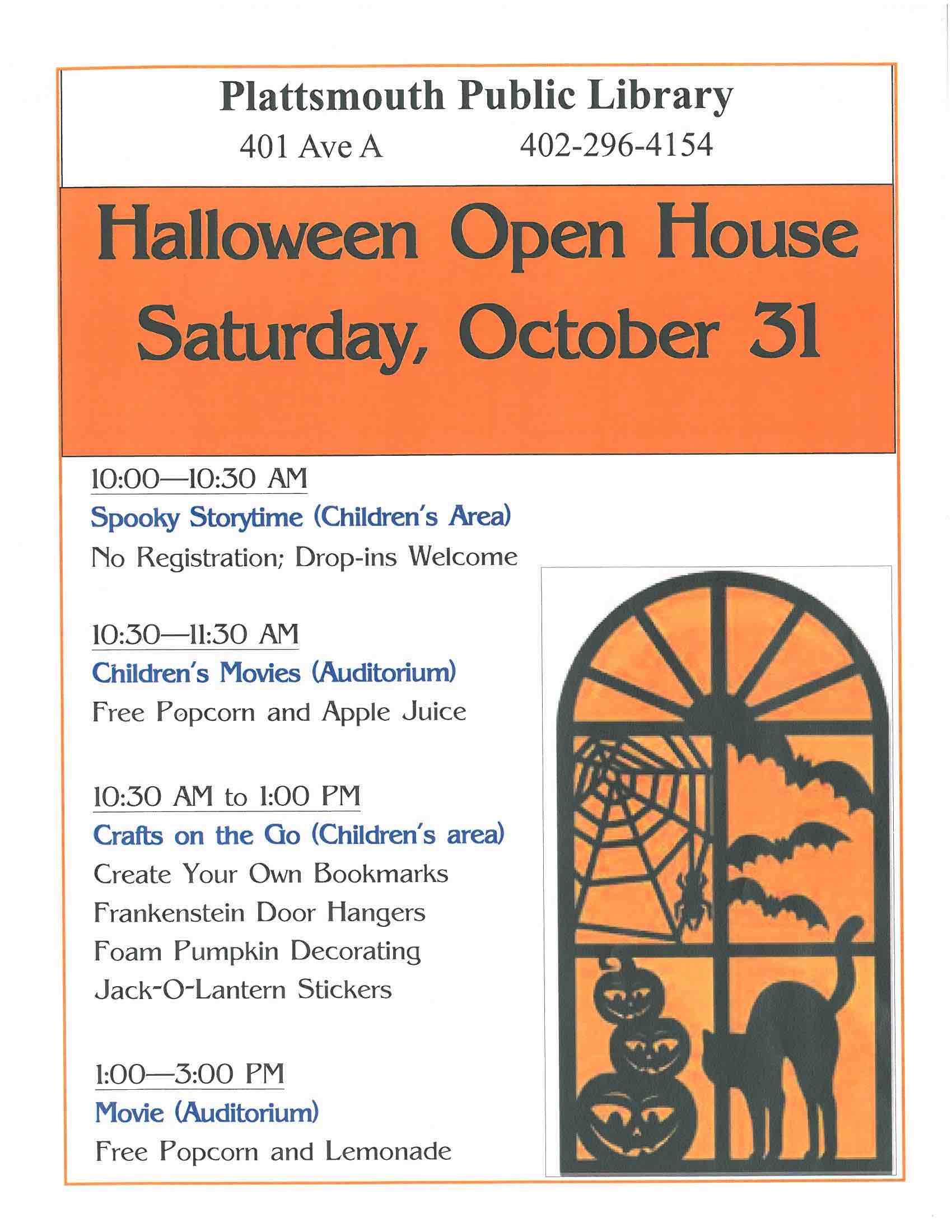 Halloween Open House