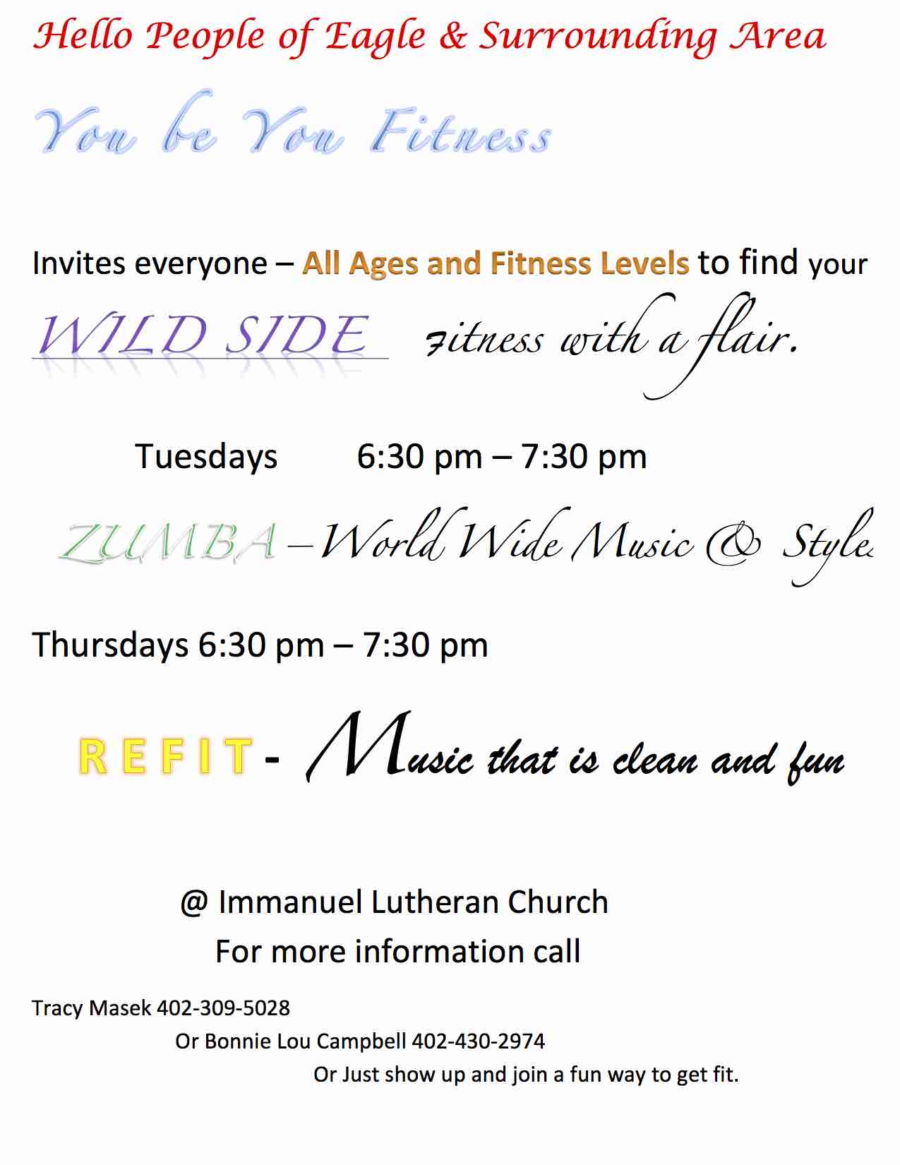 Hello People of Eagle