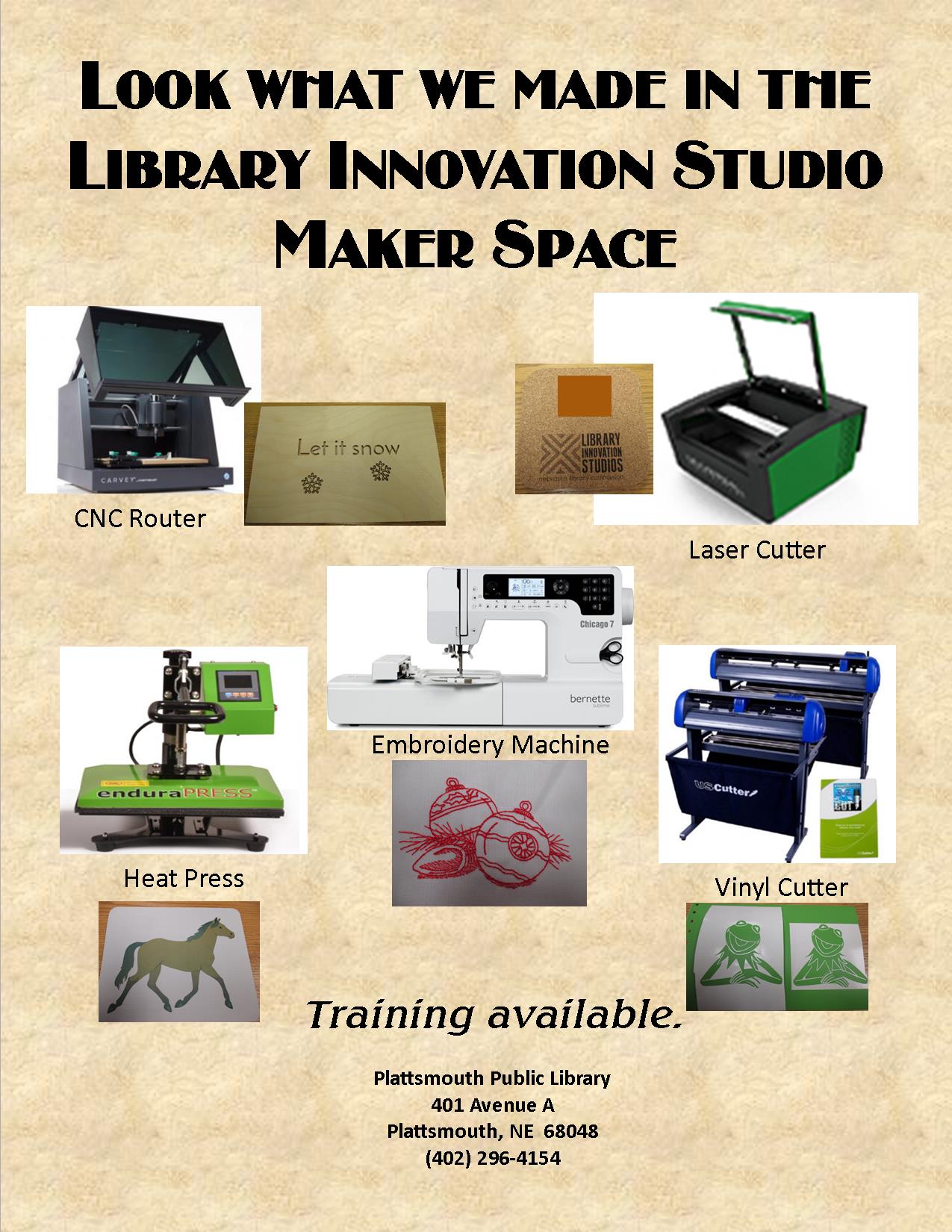 Maker Space Look what we made