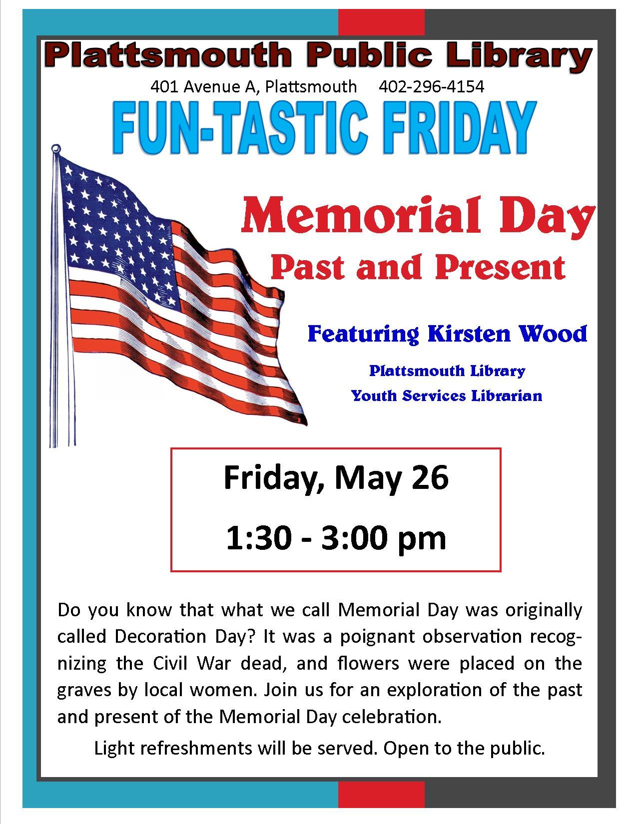 Memorial Day by Kirsten 4.26.2017