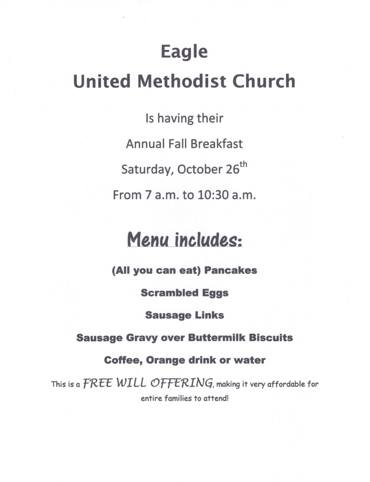 Pancake Feed 2013