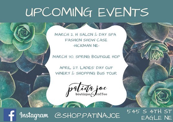 Patina Joe Events