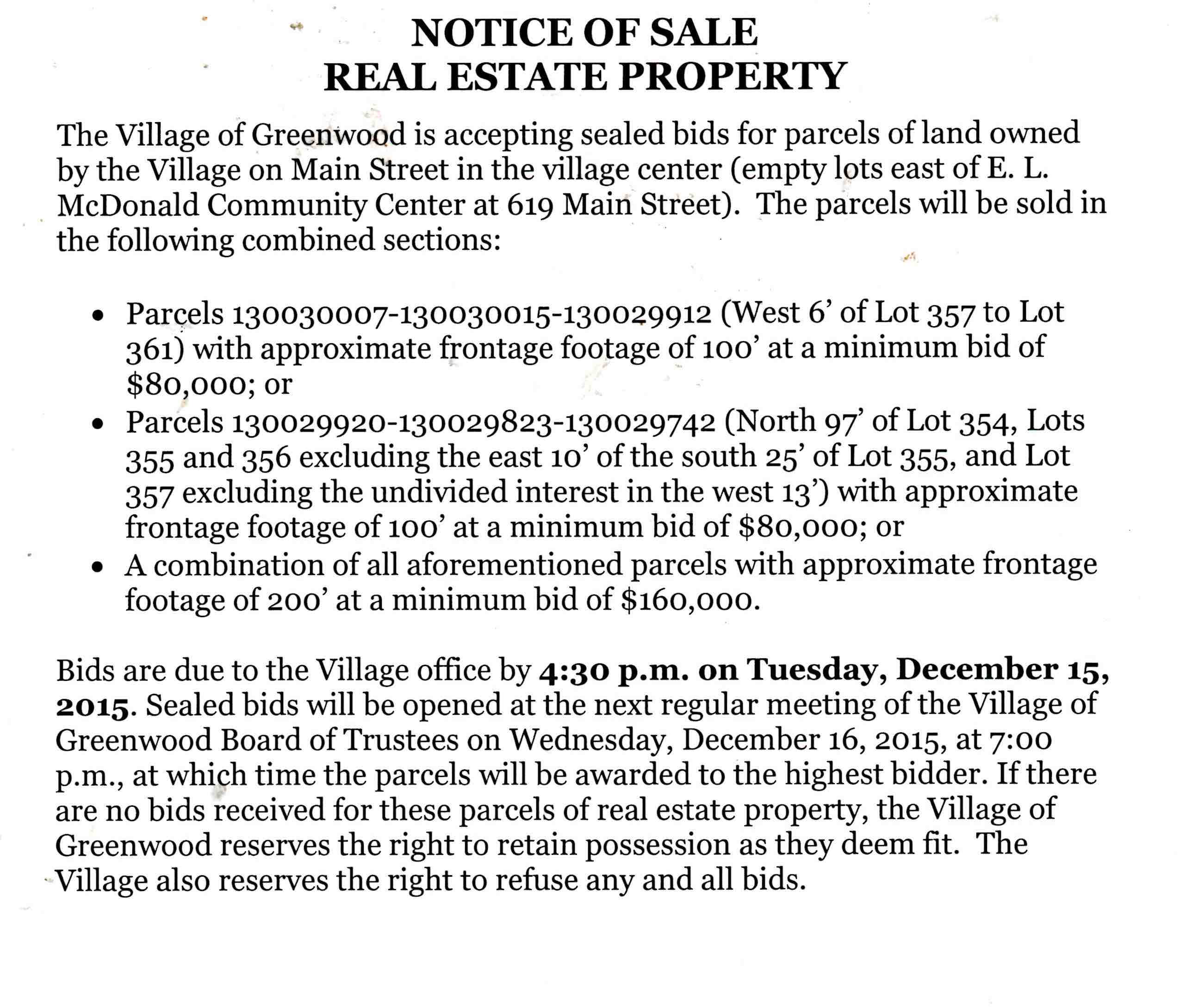 Real Estate Greenwood