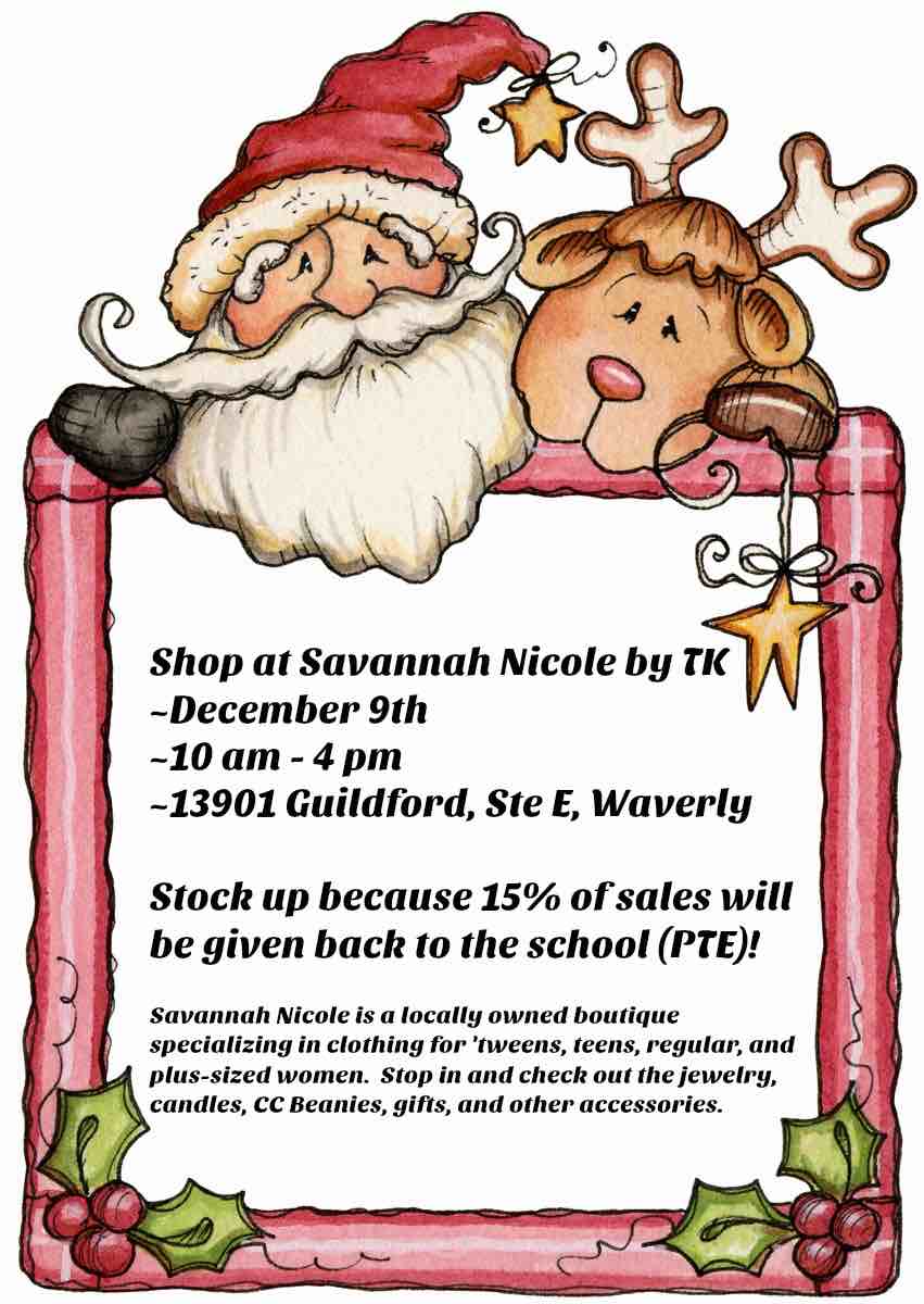 Savannah Nicole Full Page Flyer