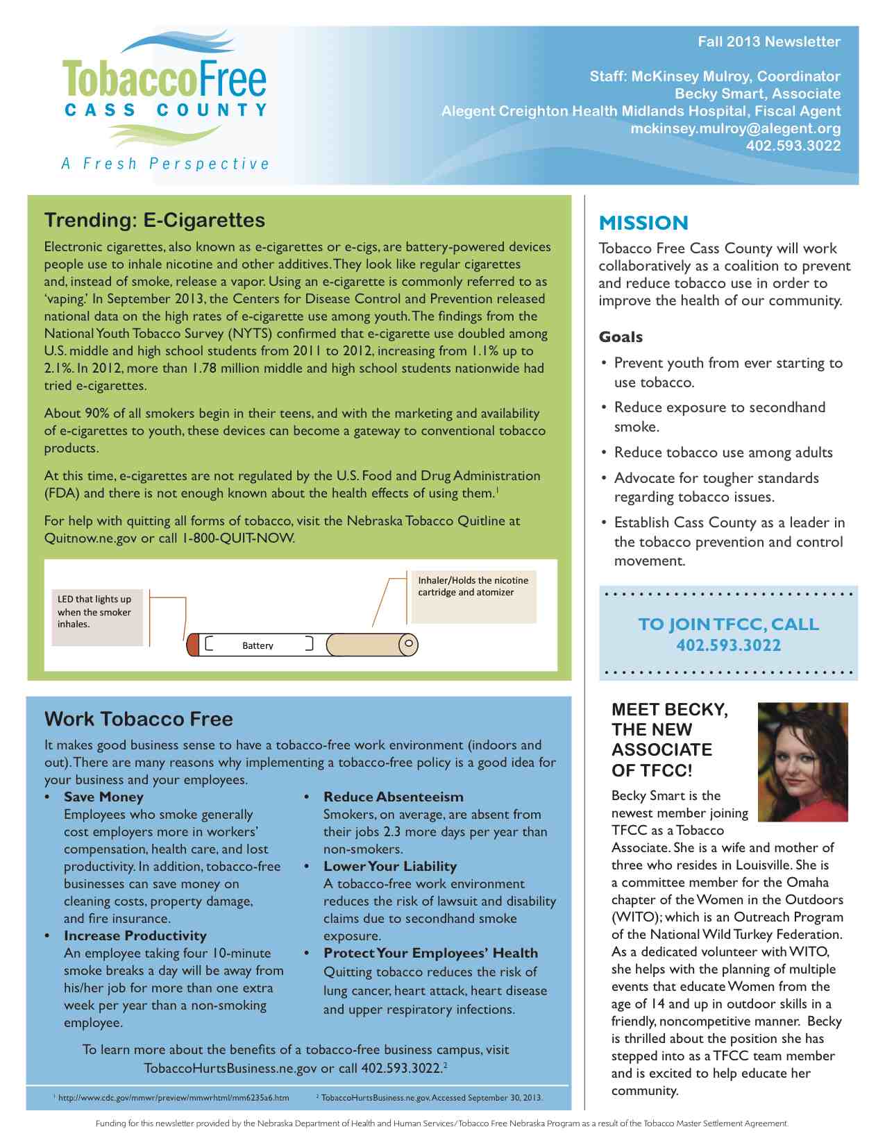 TFCC Newsletter Fall 2013 v4