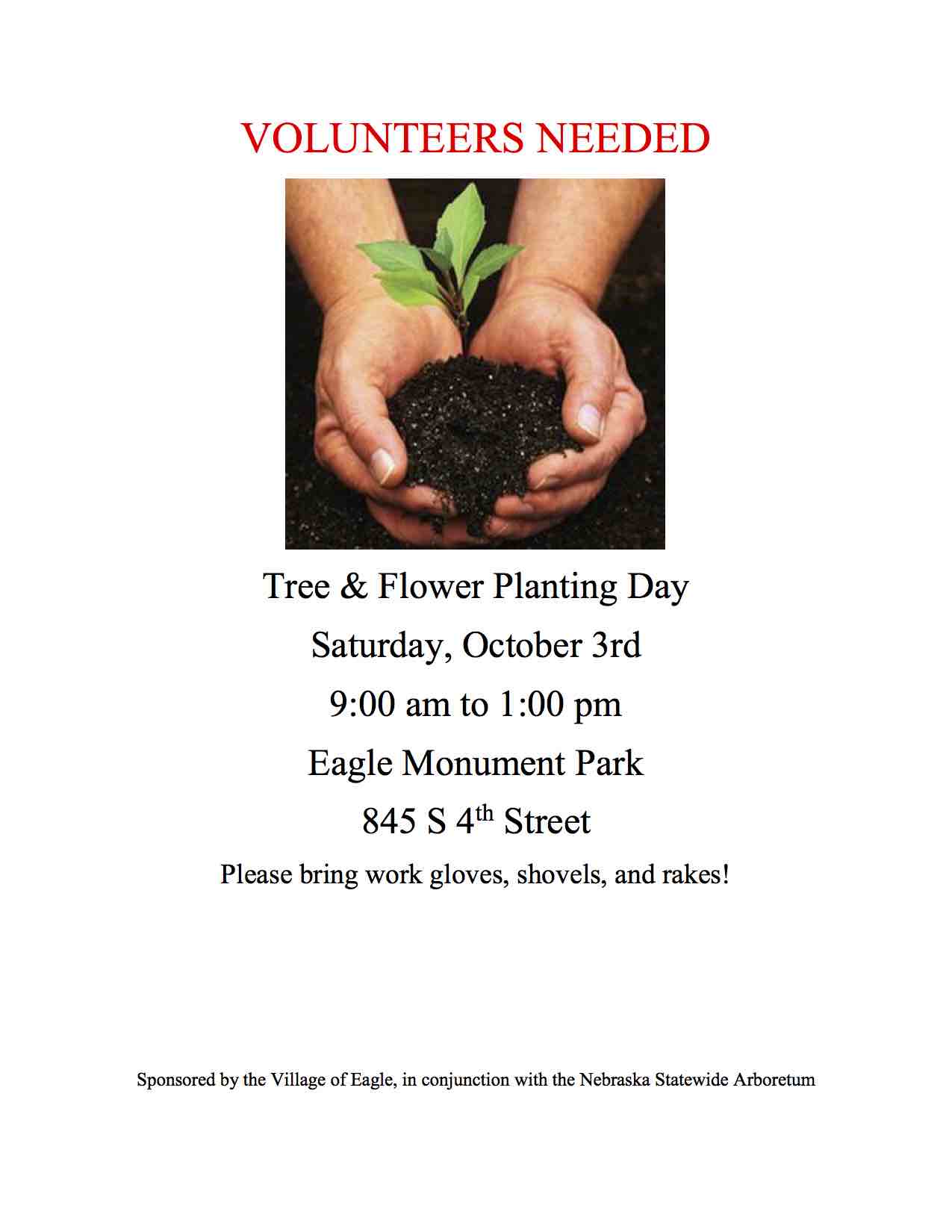Tree Flower Planting Day