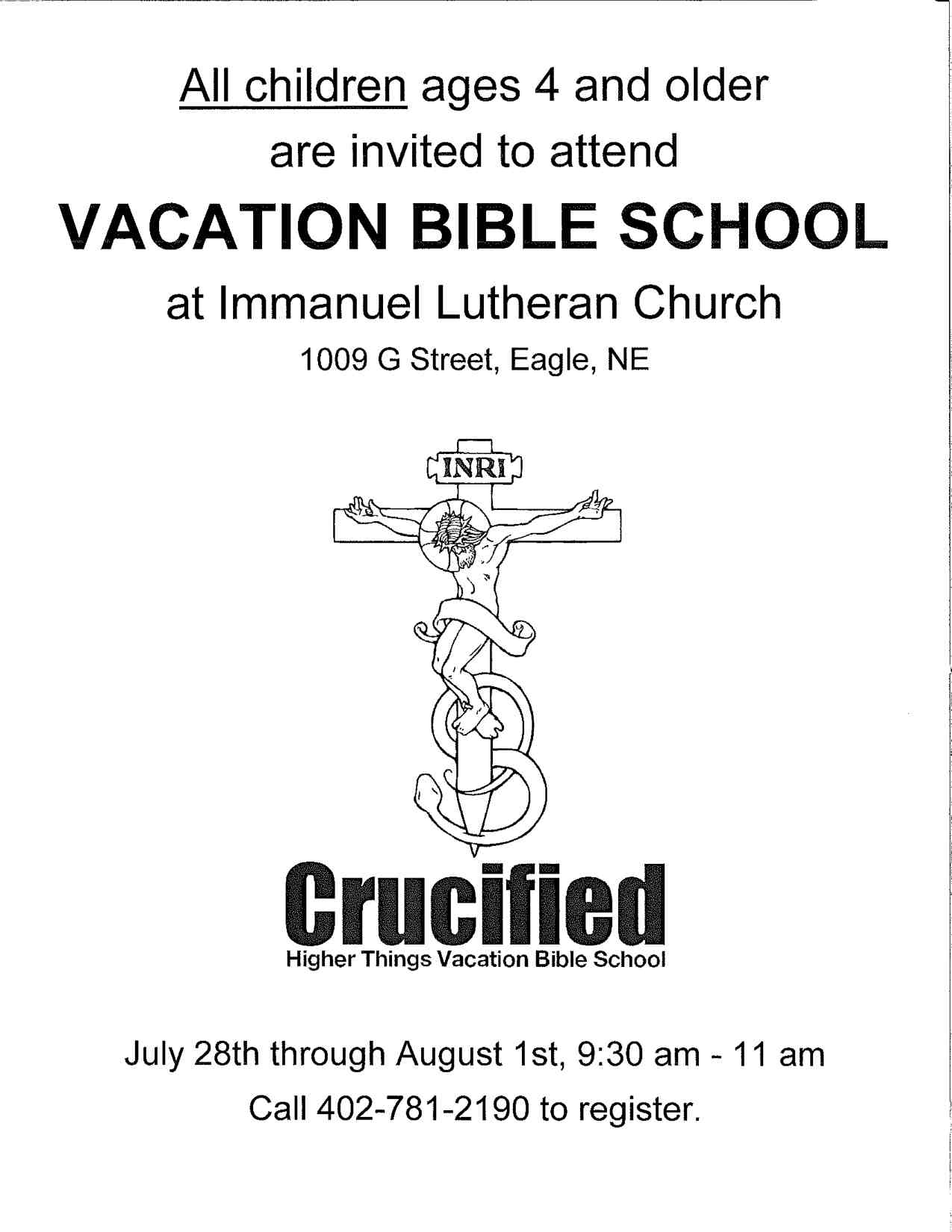 VBS poster