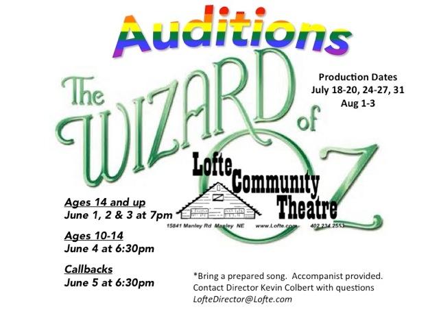Wizard of Oz Audition