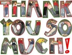 fundraising thank you letters