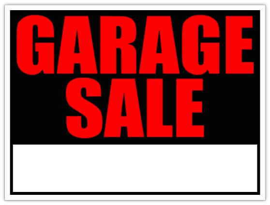 garage sale day