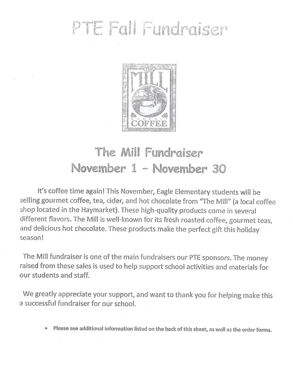 PTE Fall Fundraiser