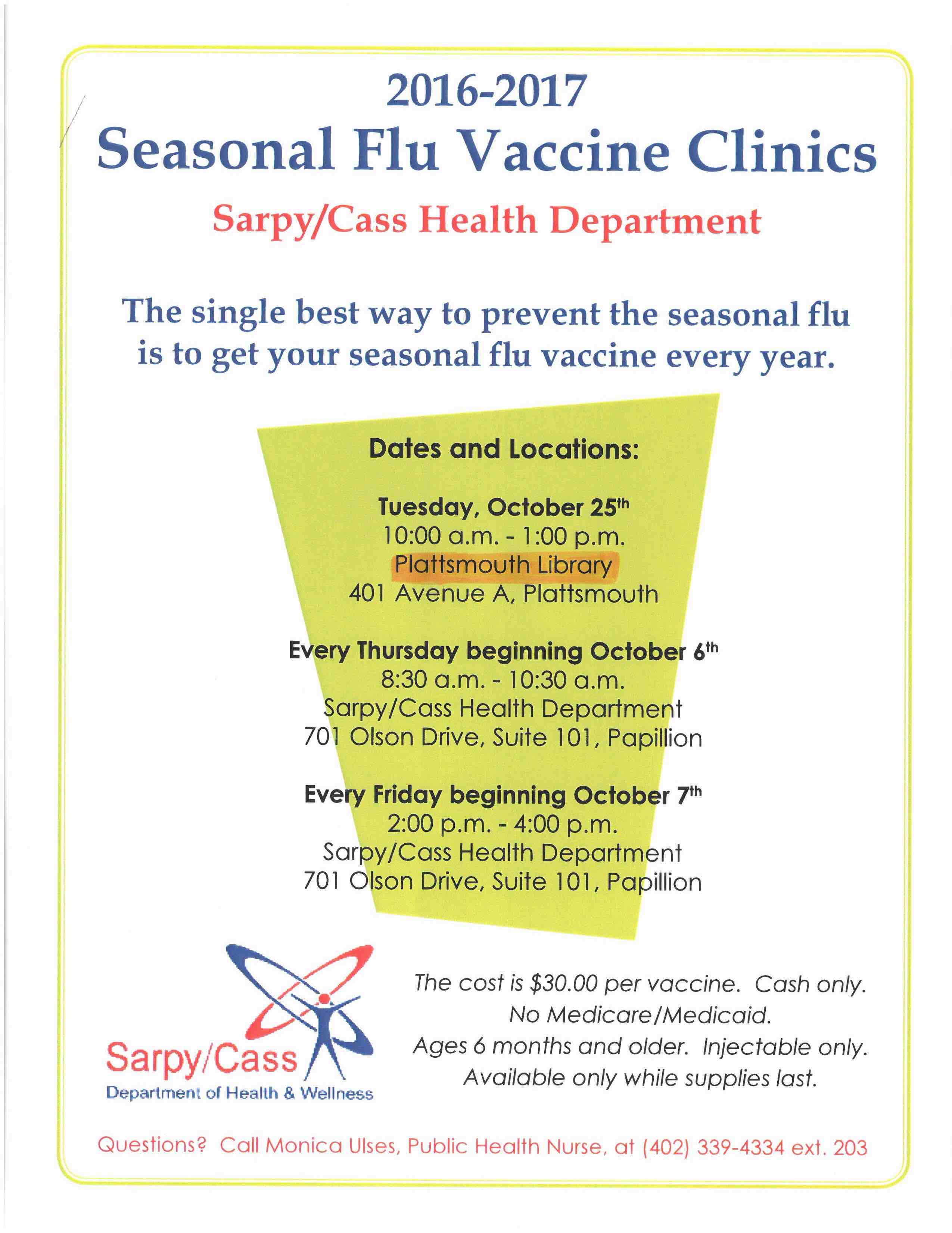 Flu Clinics