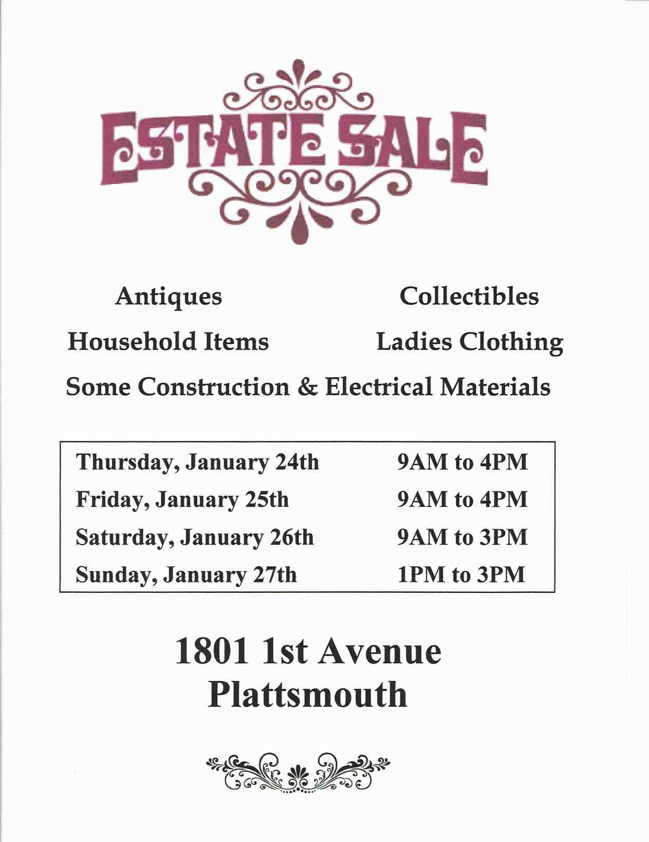 Estate Sale