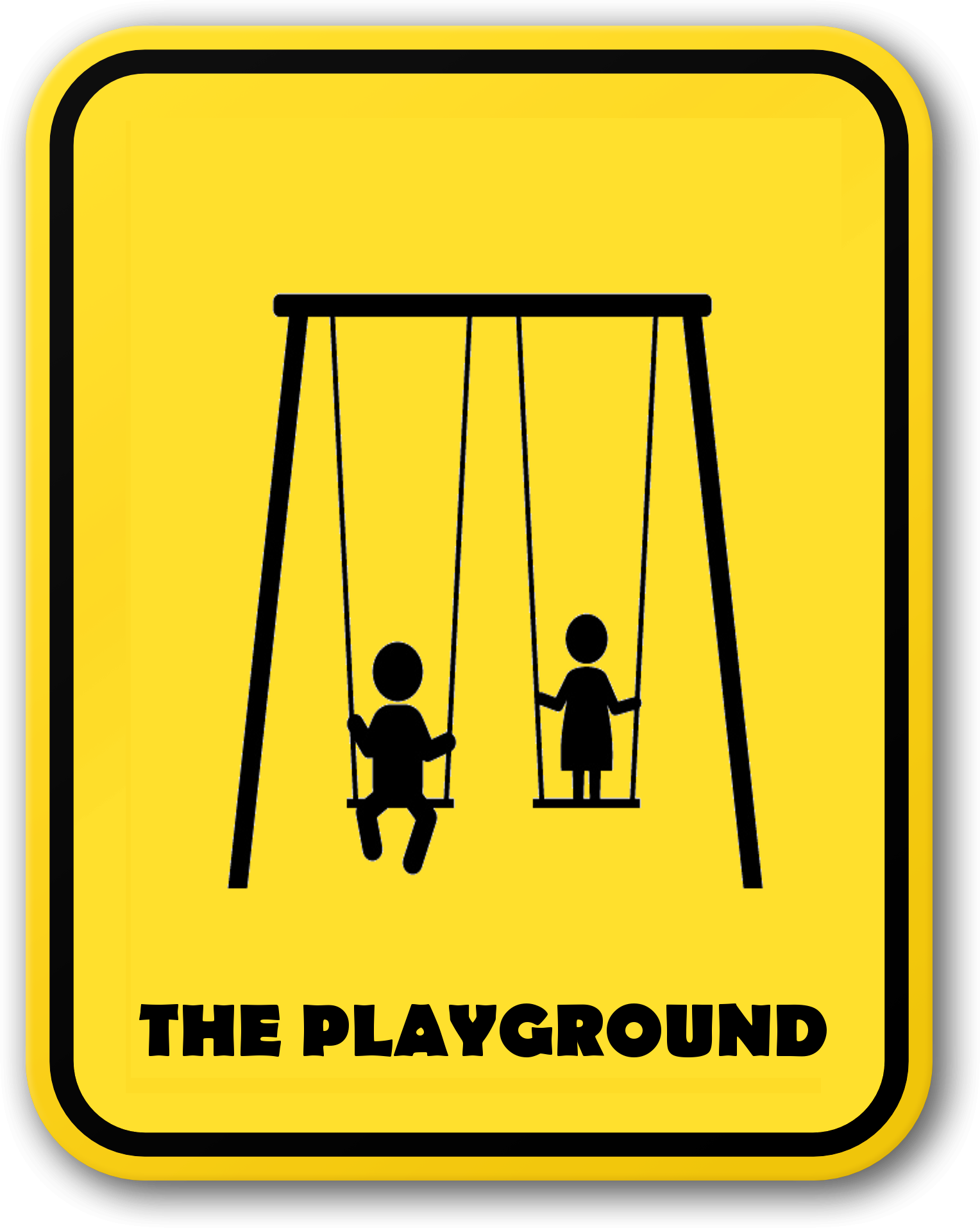 THE PLAYGROUND SIGN