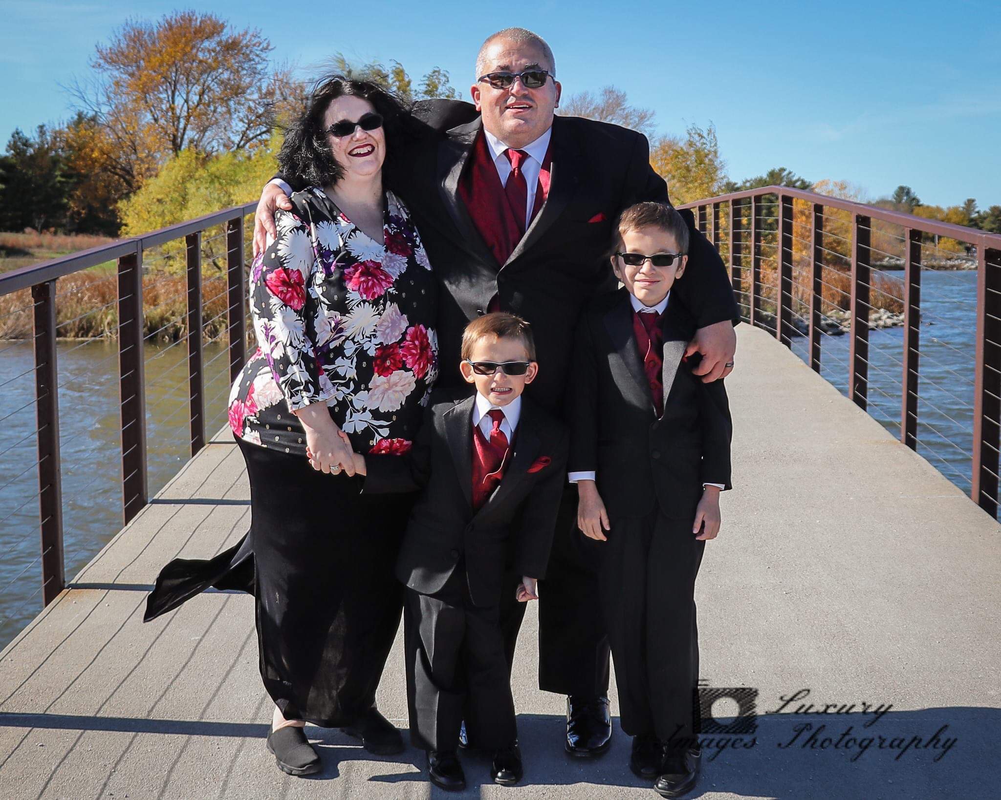 Pete Aly Wedding Family pic