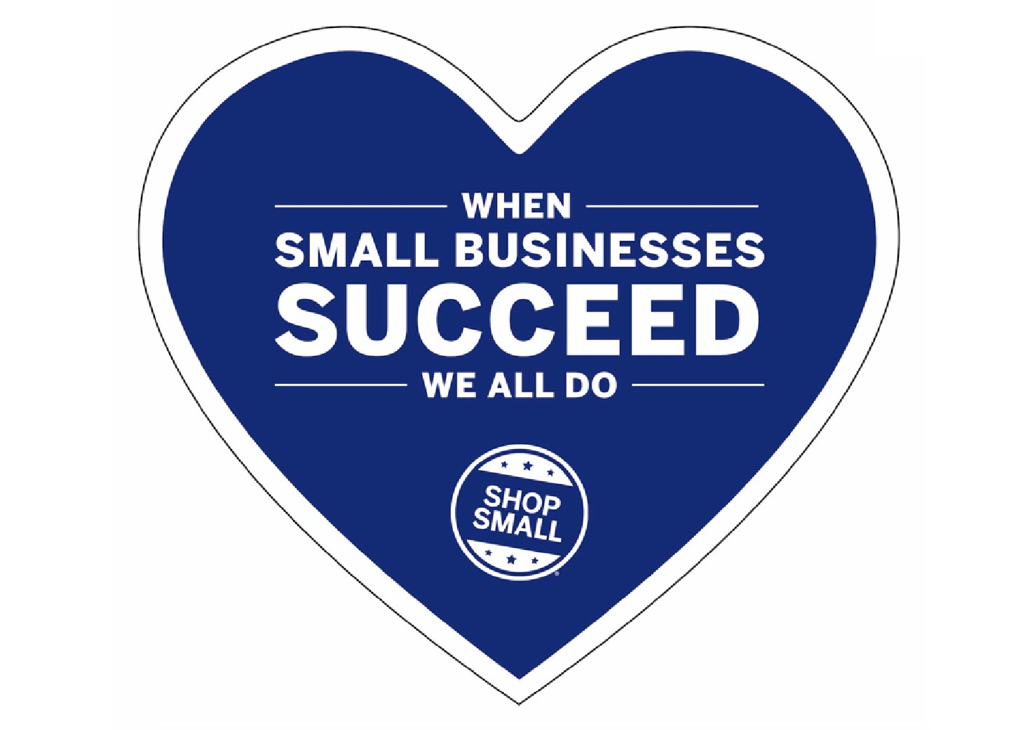 PointofSale Small Business Heart Cutout Small Business Saturday 01
